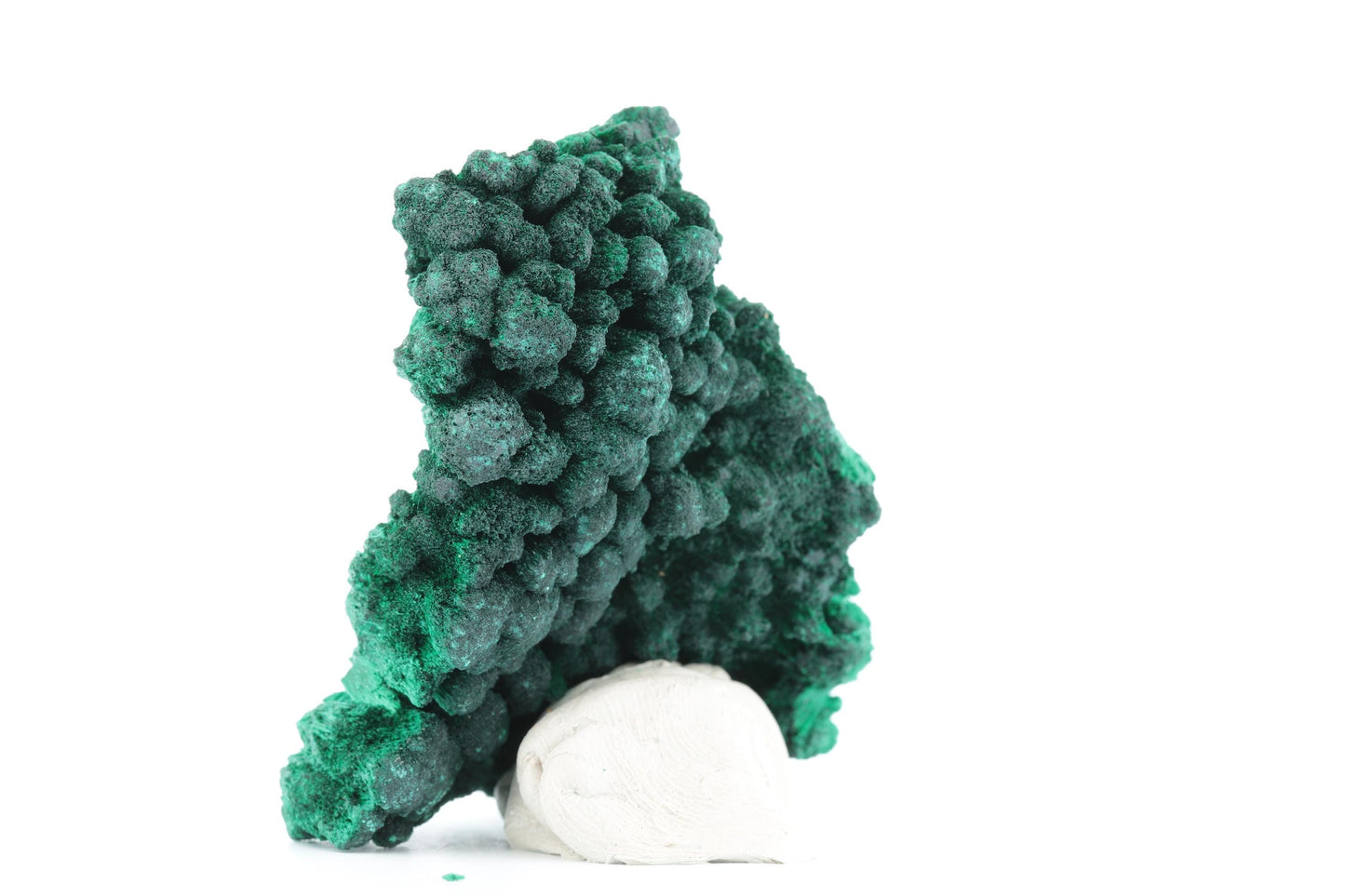 Malachite fibreuse naturelle - 84g - Congo - Spécimen unique de collection