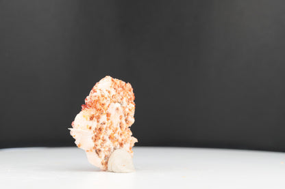 Vanadinite Sur Baryte – Mibladen, Maroc