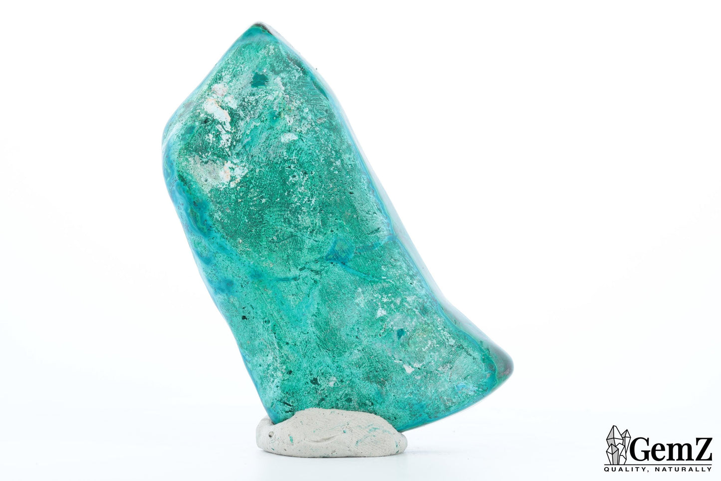 Chrysocolle-Malachite Compacte, 105g, Teintes Vives et Profondes