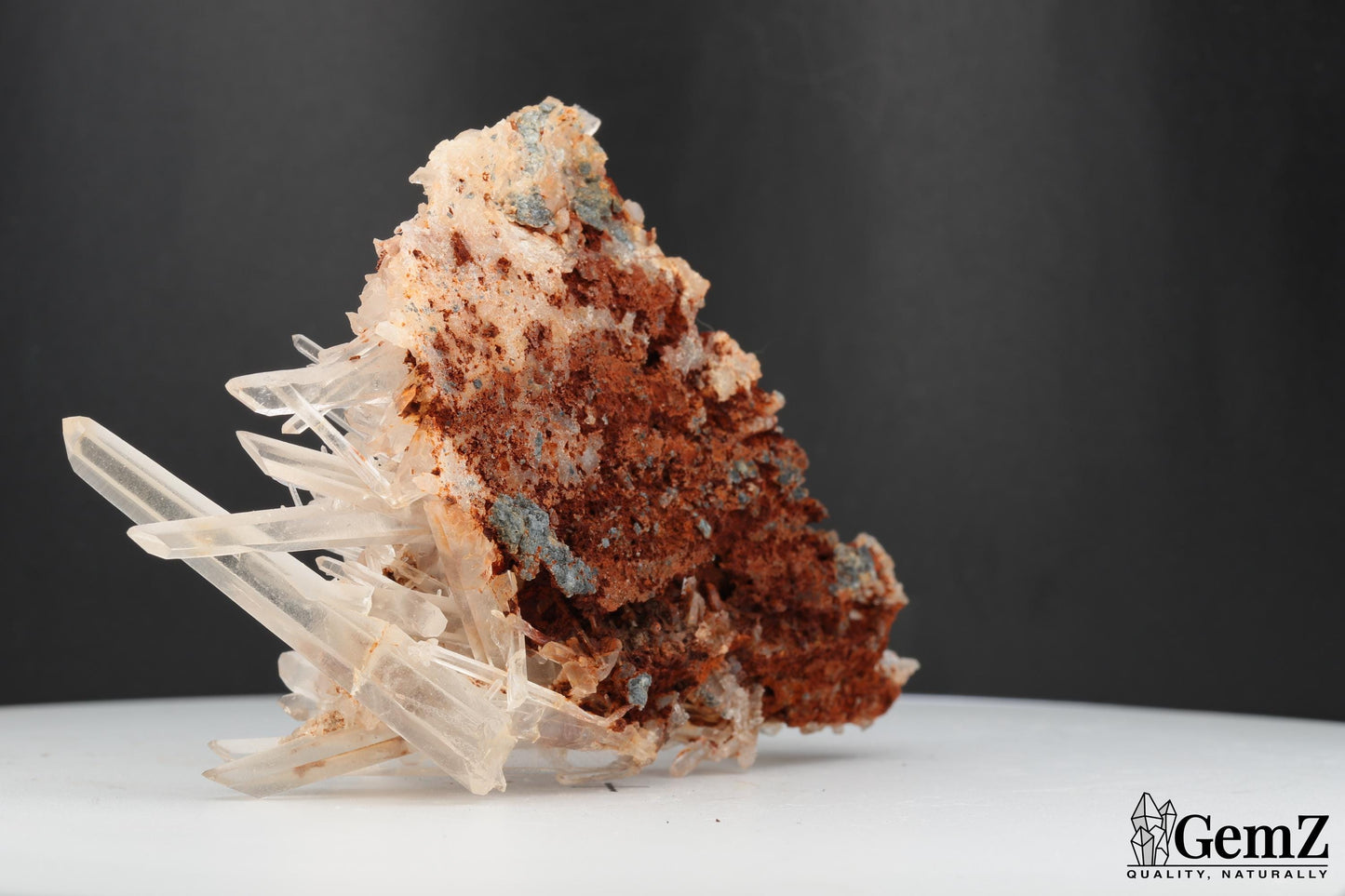 Cristal de roche alpin – Provenance rare : Vizille, France