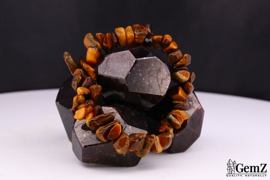 Bracelet Chips Oeil de tigre