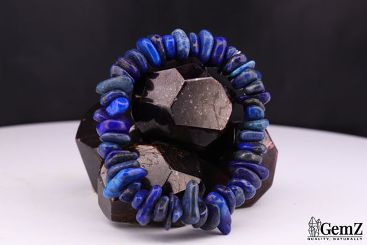 Bracelet Chips Lapis Lazuli