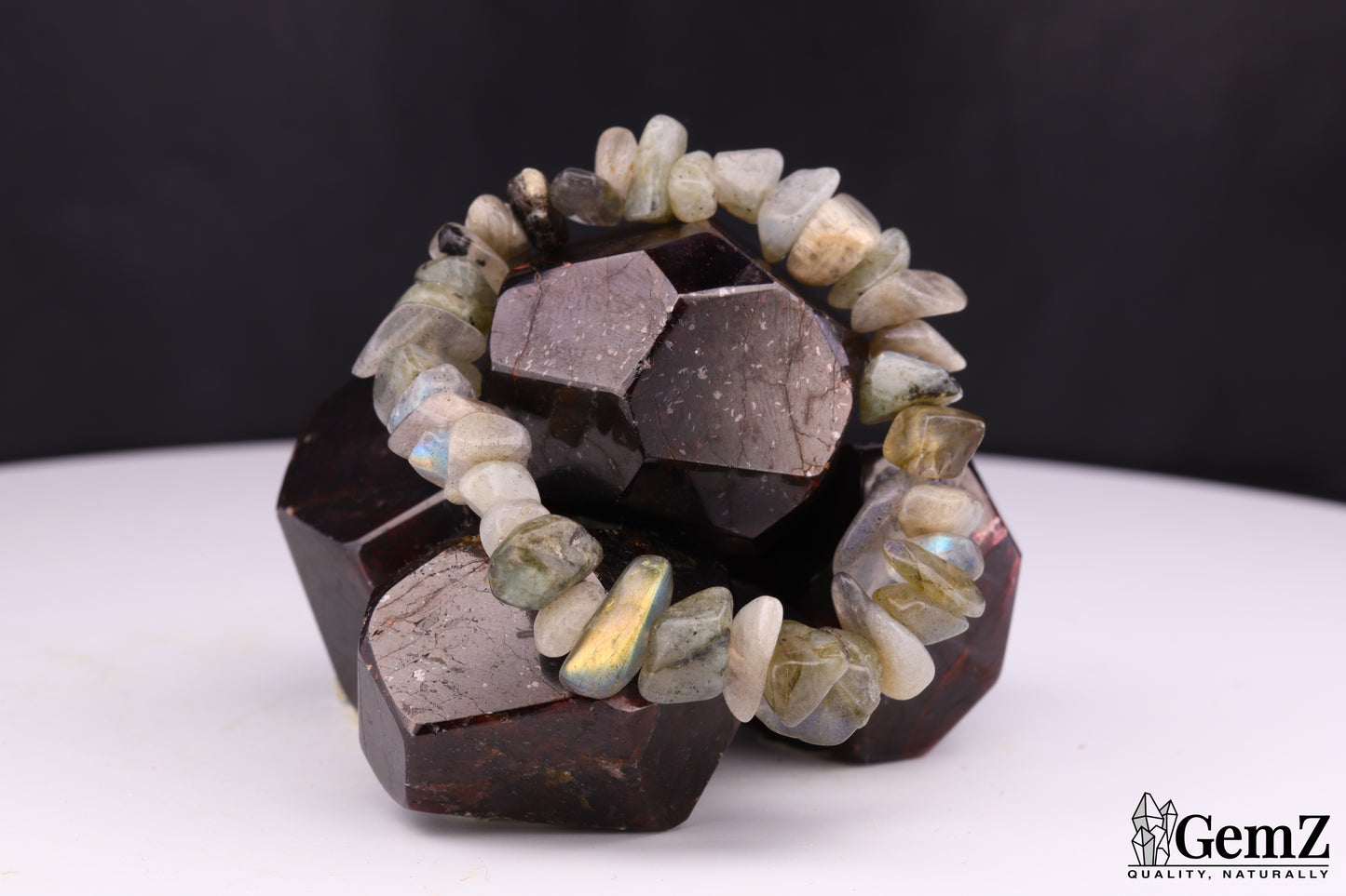 Bracelet Chips Labradorite