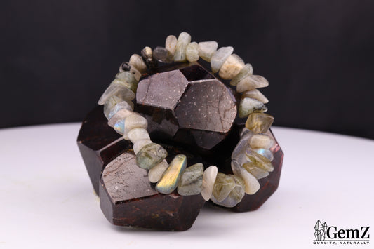 Bracelet Chips Labradorite