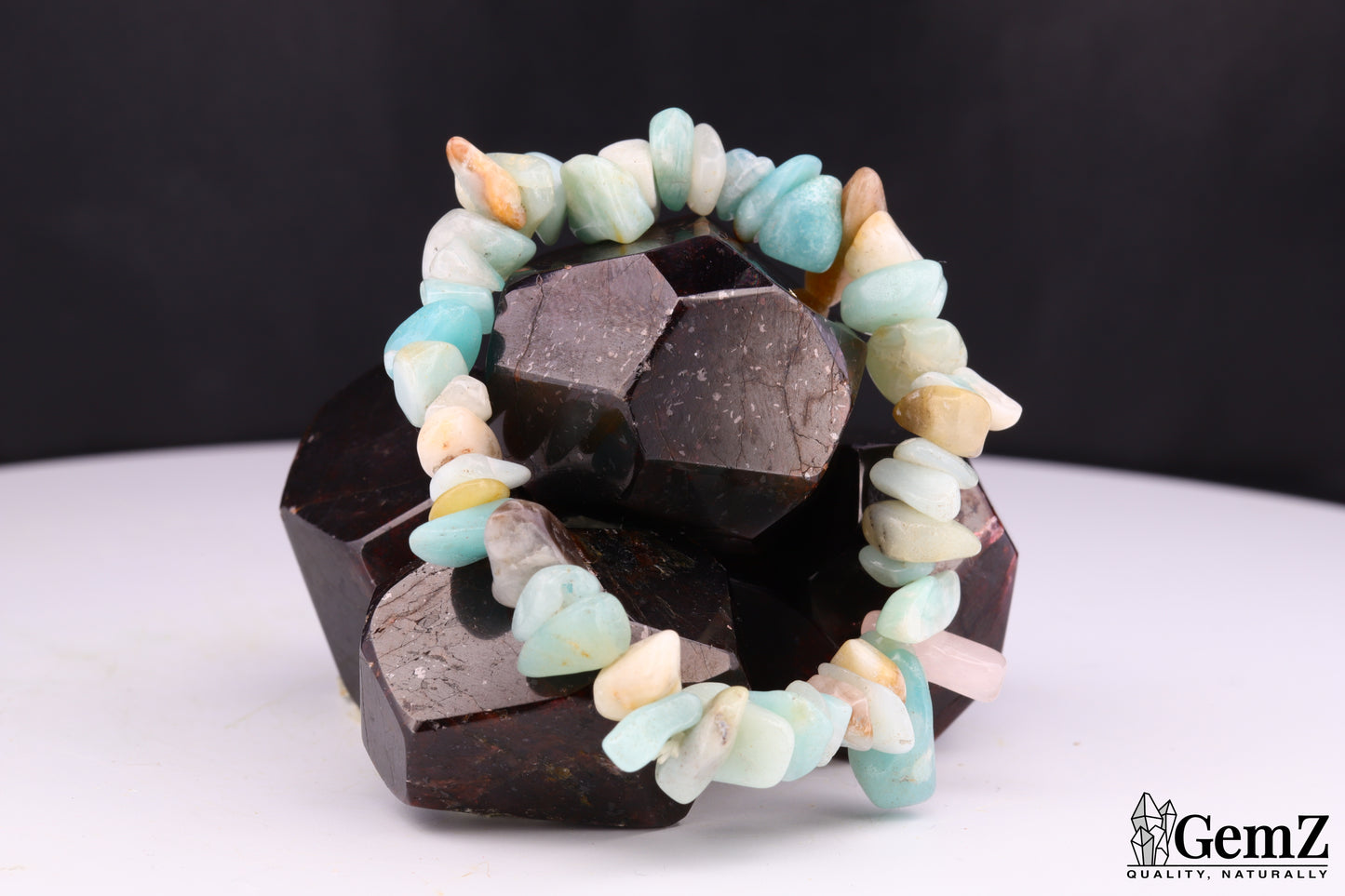Bracelet Chips Amazonite
