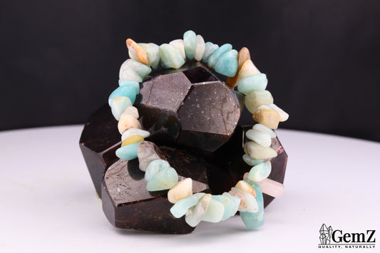 Bracelet Chips Amazonite