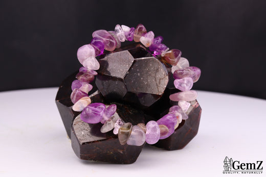 Bracelet Chips Améthyste