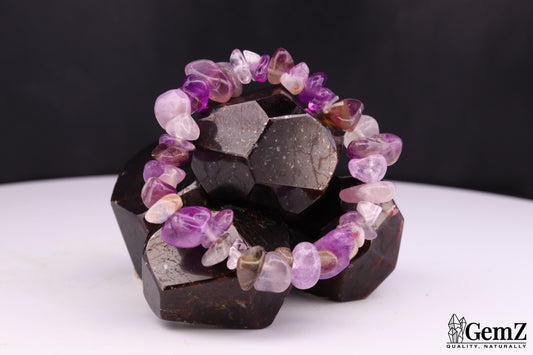 Bracelet Chips Améthyste