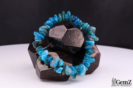 Bracelet Chips Apatite