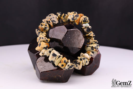 Bracelet Chips Jaspe Léopard