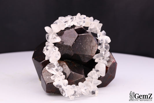 Bracelet Chips Cristal de roche
