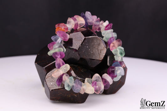 Bracelet Chips Fluorite