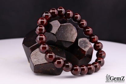 Bracelet Grenat Ancrage