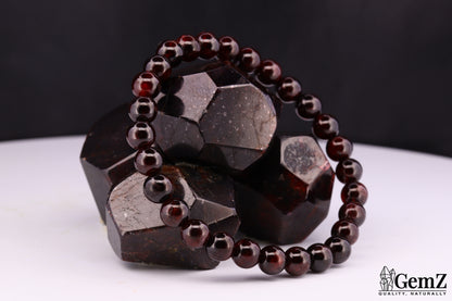 Bracelet Grenat Ancrage