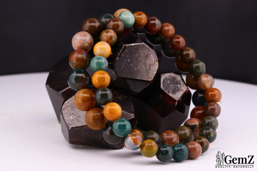 Bracelet Jaspe Océan Apaisement