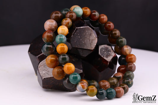 Bracelet Jaspe Océan Apaisement