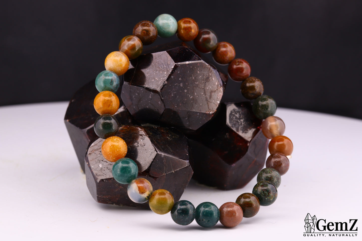 Bracelet Jaspe Océan Apaisement