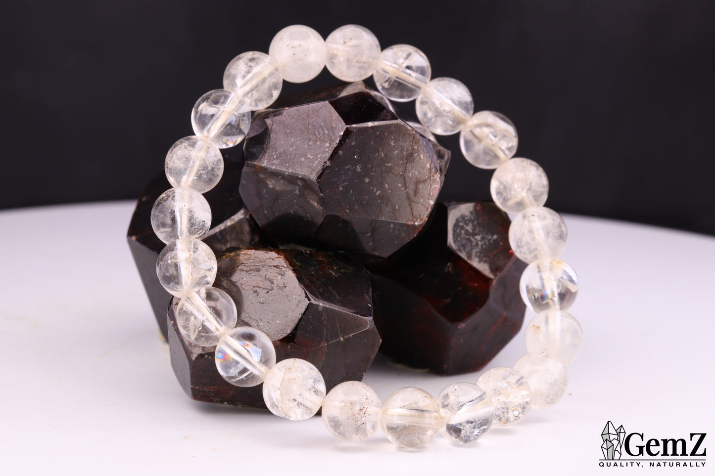 Bracelet Cristal de Roche Clarté