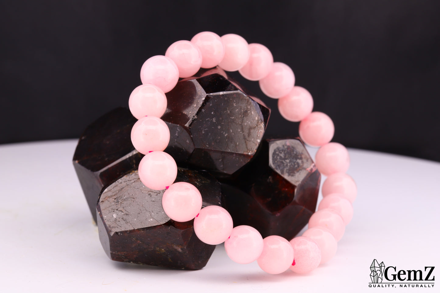 Bracelet Quartz rose Stress