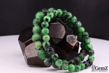 Bracelet Zoïsite-Rubis Créativité