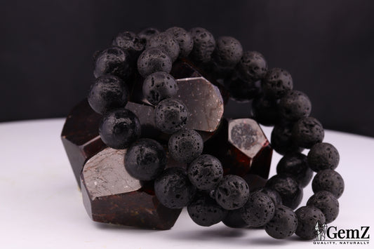 Bracelet Pierre de lave Ancrage