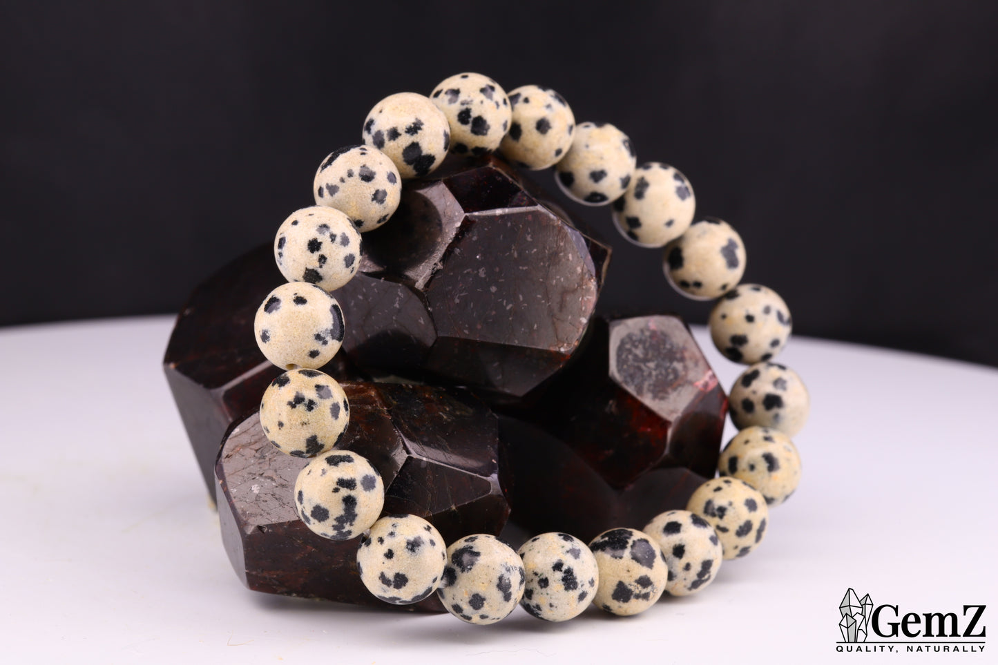 Bracelet Jaspe Léopard Ancrage