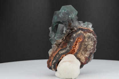 Fluorite Verte et Translucide de la mine Lady Annabella, Angleterre – Forme Unique de 75g