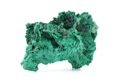 Malachite Fibreuse du Congo – Spécimen Naturel d'Exception de 140g