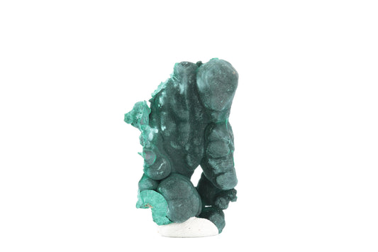 Malachite fibreuse botryoïdale - 27g - Congo - Spécimen unique de collection