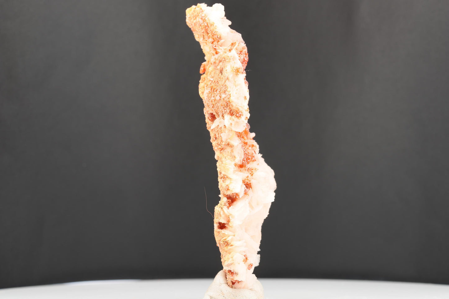 Vanadinite Sur Baryte – Mibladen, Maroc