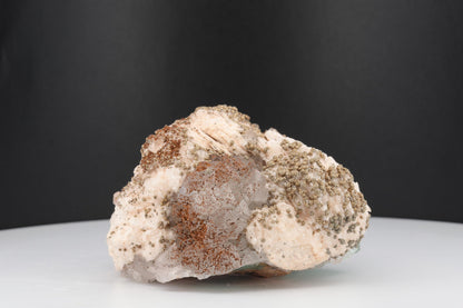 Fluorine naturelle en barytine avec pyrite – Pièce unique du Maroc