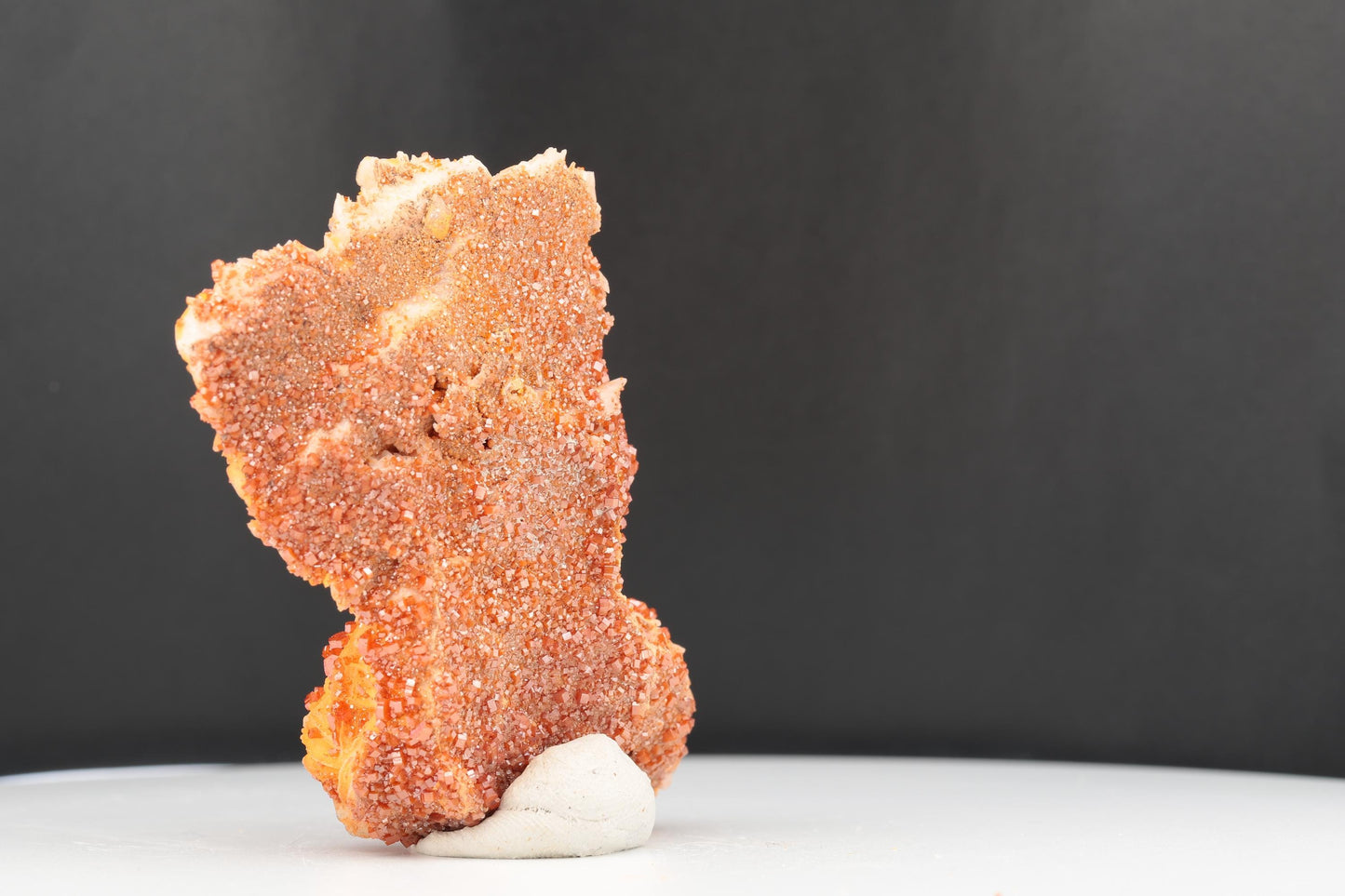 Vanadinite Sur Baryte – Mibladen, Maroc