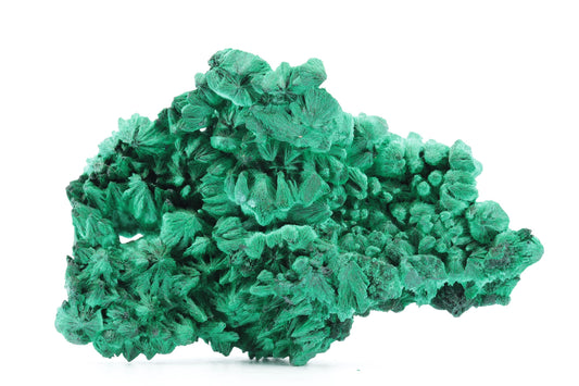 Malachite Fibreuse du Congo – Spécimen Cristallisé d'Exception de 194g
