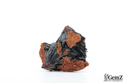 Cristaux de vivianite sur limonite – 32g