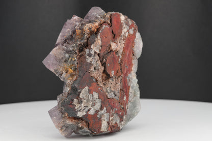 Fluorite violette de la mine Lady Annabella , Angleterre – Cristaux d'exception, 142g