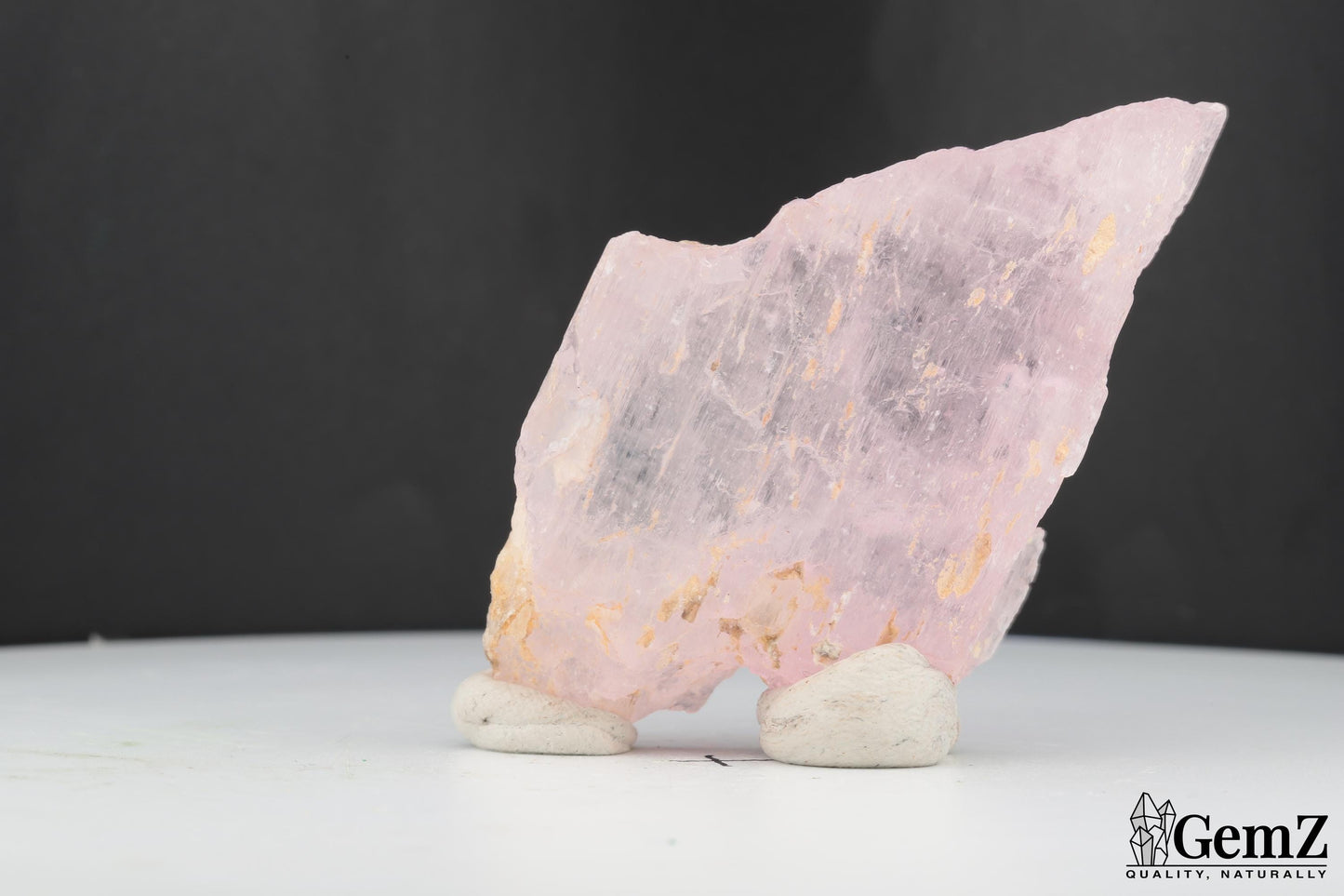 Kunzite rose translucide – Origine : Afghanistan, 62g !