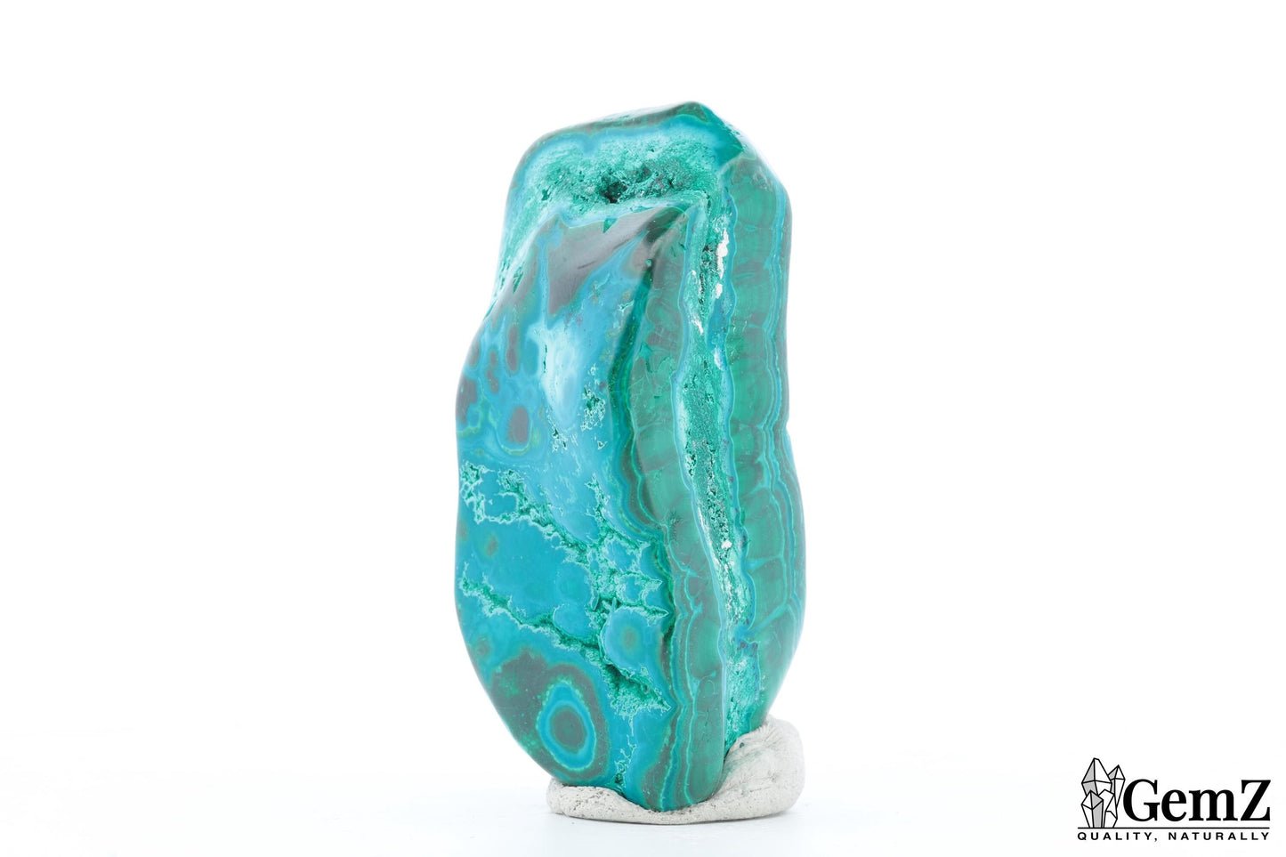 Chrysocolle-Malachite Compacte, 105g, Teintes Vives et Profondes