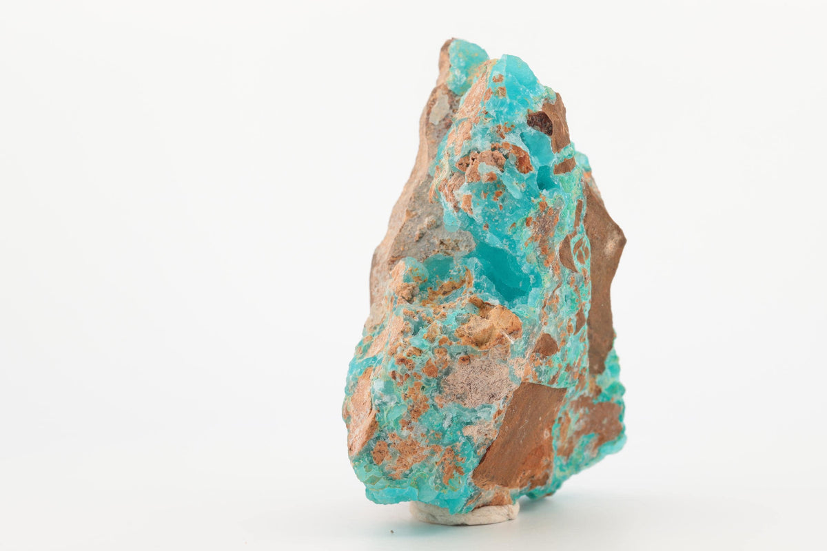 Hémimorphite turquoise botryoïdale sur matrice – Congo – 171,5 g
