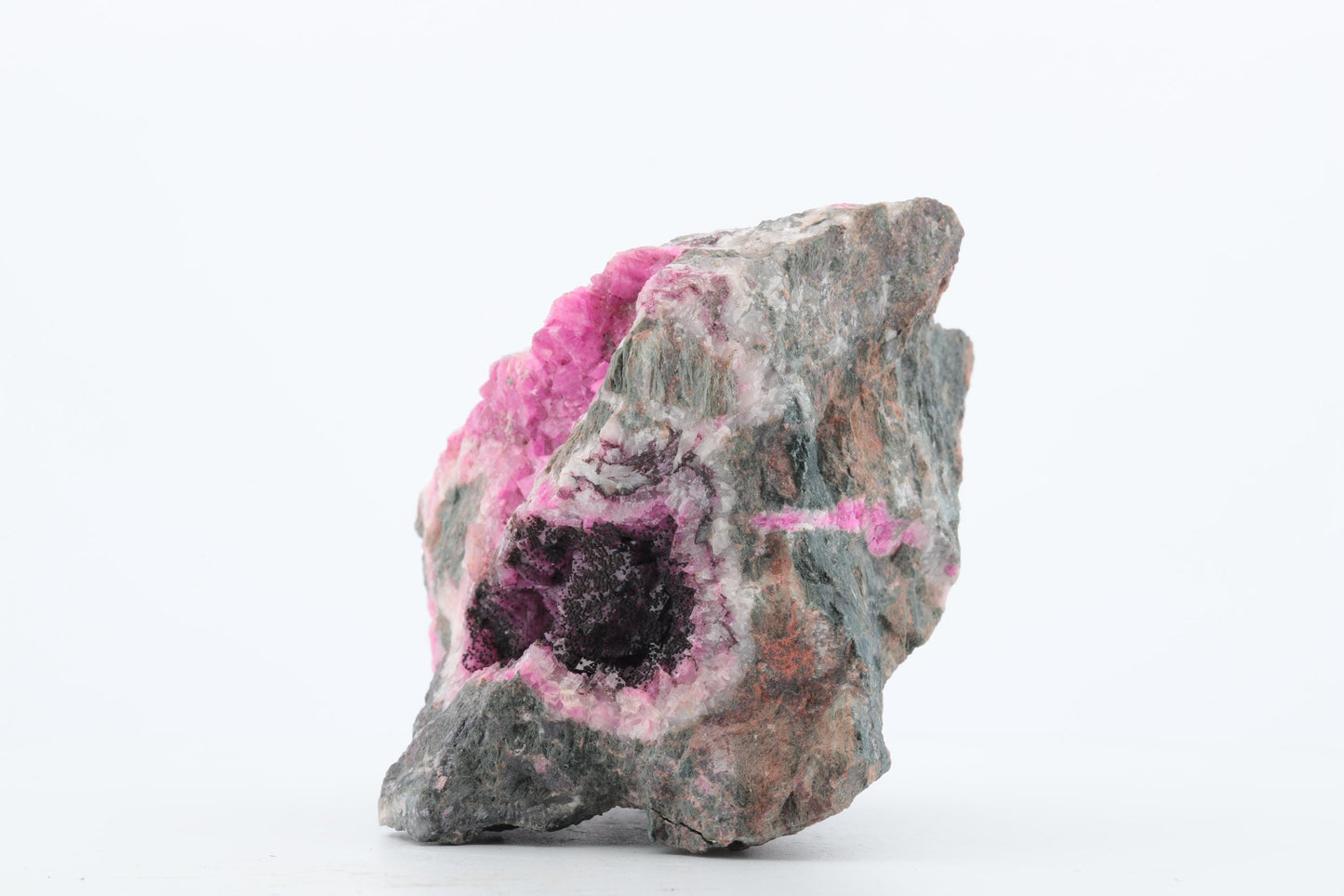 CobaltoCalcite et Hétérogénite - Mine Musonoi, Kolwezi, République du Congo – 196g