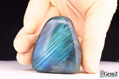 Labradorite 88g, Reflets Bleu Éclatants
