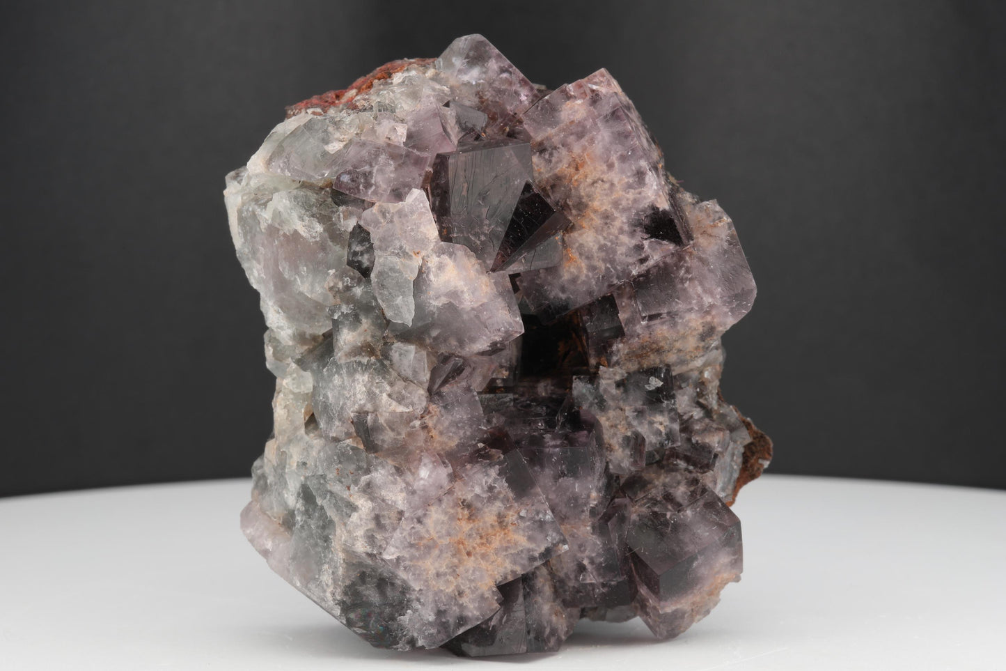 Fluorite violette de la mine Lady Annabella , Angleterre – Cristaux d'exception, 142g