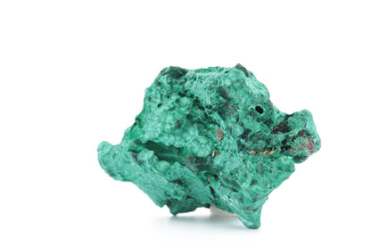 Malachite Fibreuse du Congo – Spécimen Brut Naturel de 83g