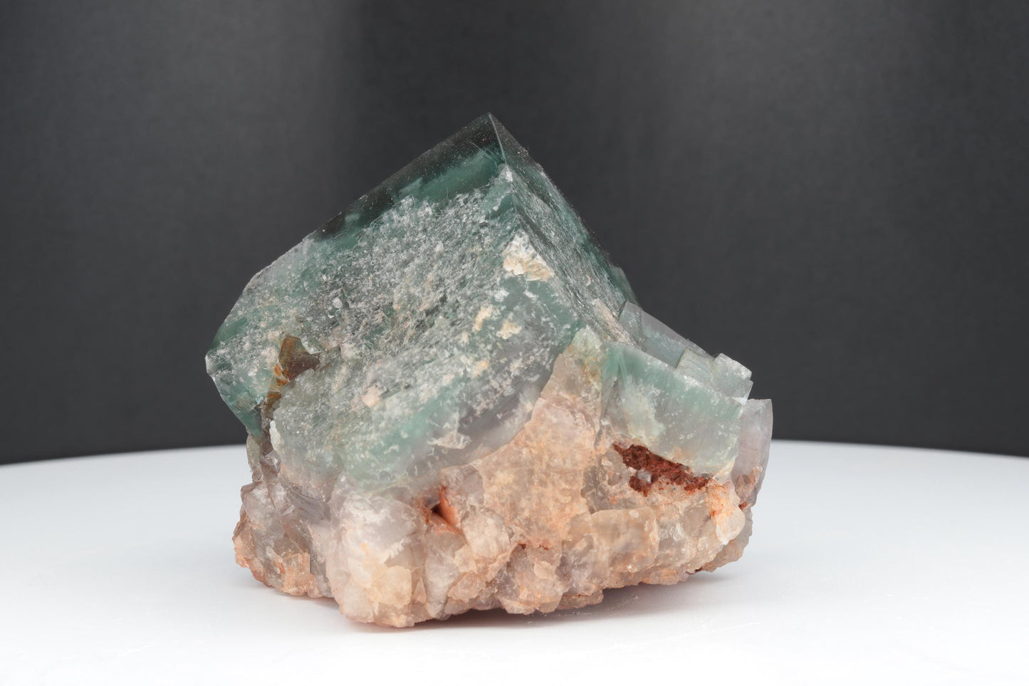 Fluorite Verte et Translucide de la mine Lady Annabella, Angleterre – 170g d’Élégance Naturelle
