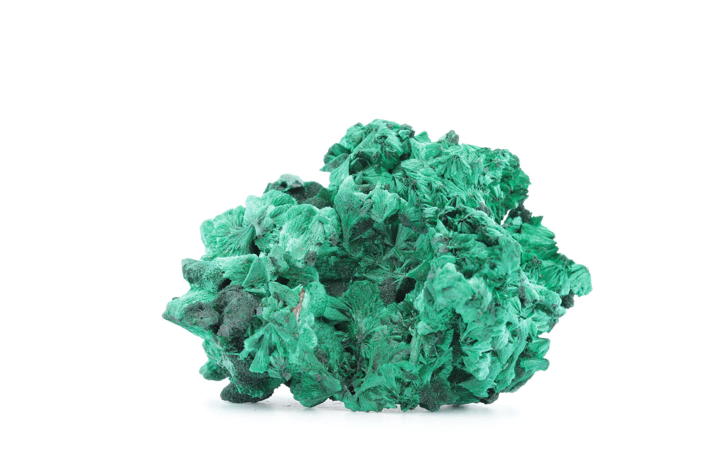 Malachite Fibreuse du Congo – Spécimen Naturel Unique de 125g