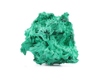 Malachite Fibreuse du Congo – Spécimen Naturel Élégant de 129g