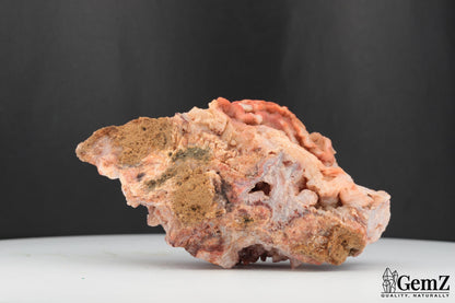 Superbe Agate Botswana aux bandes rosées – 104g de Beauté Naturelle