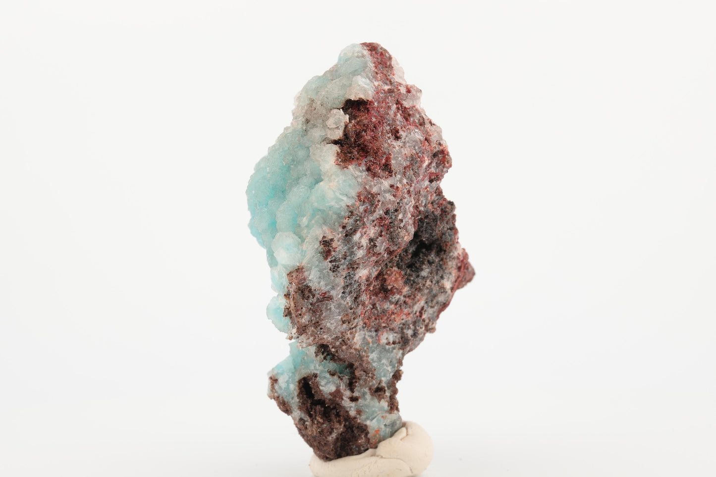 Grand Spécimen d'Hémimorphite Bleu Clair - Congo, 130,3 g