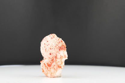 Vanadinite Sur Baryte – Mibladen, Maroc