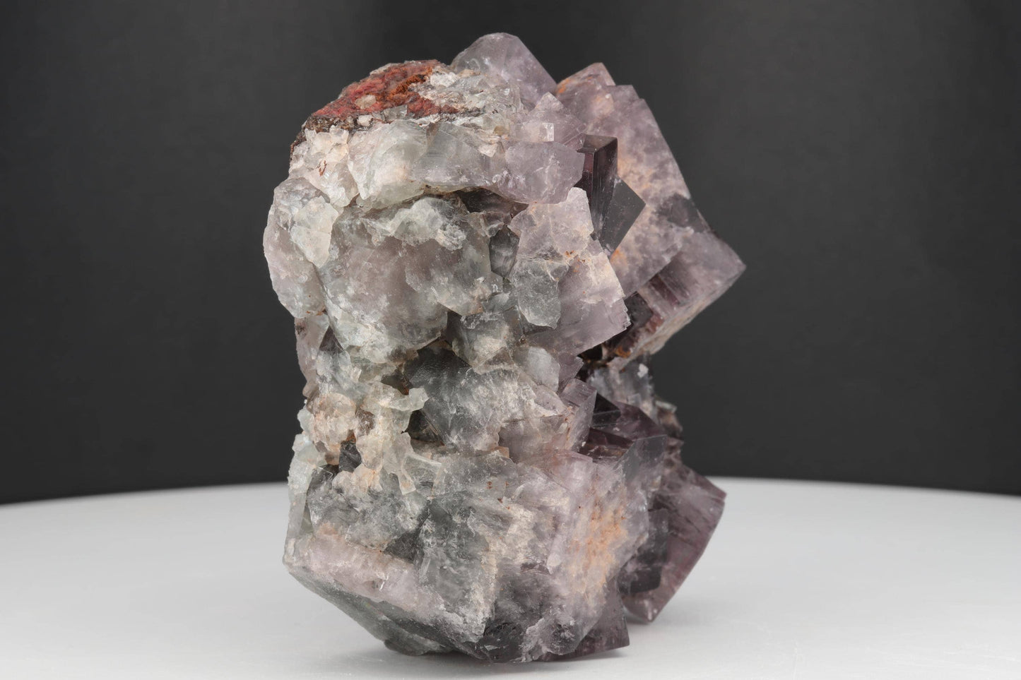 Fluorite violette de la mine Lady Annabella , Angleterre – Cristaux d'exception, 142g