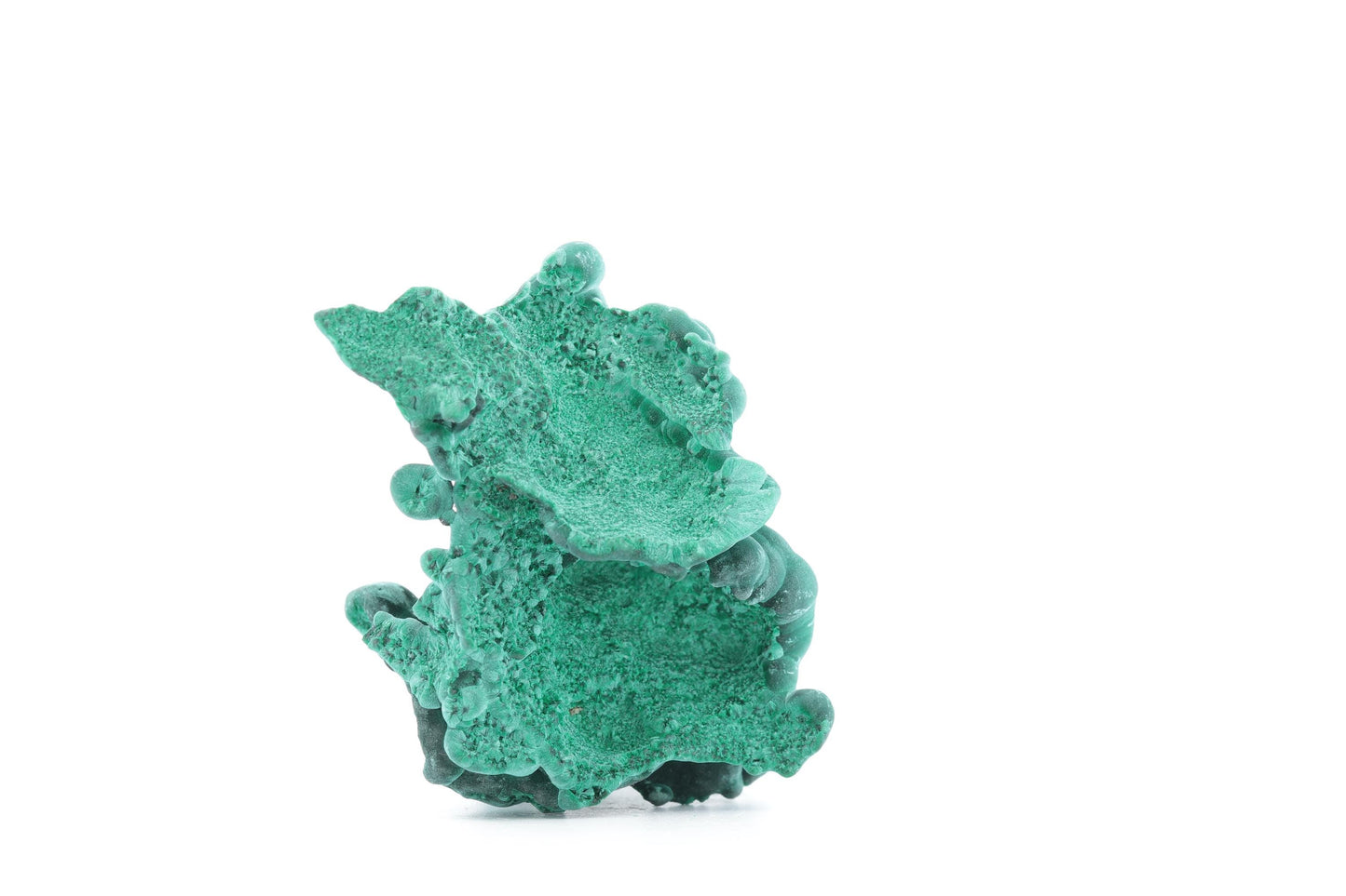Malachite fibreuse botryoïdale - 47g - Congo - Spécimen unique pour collection